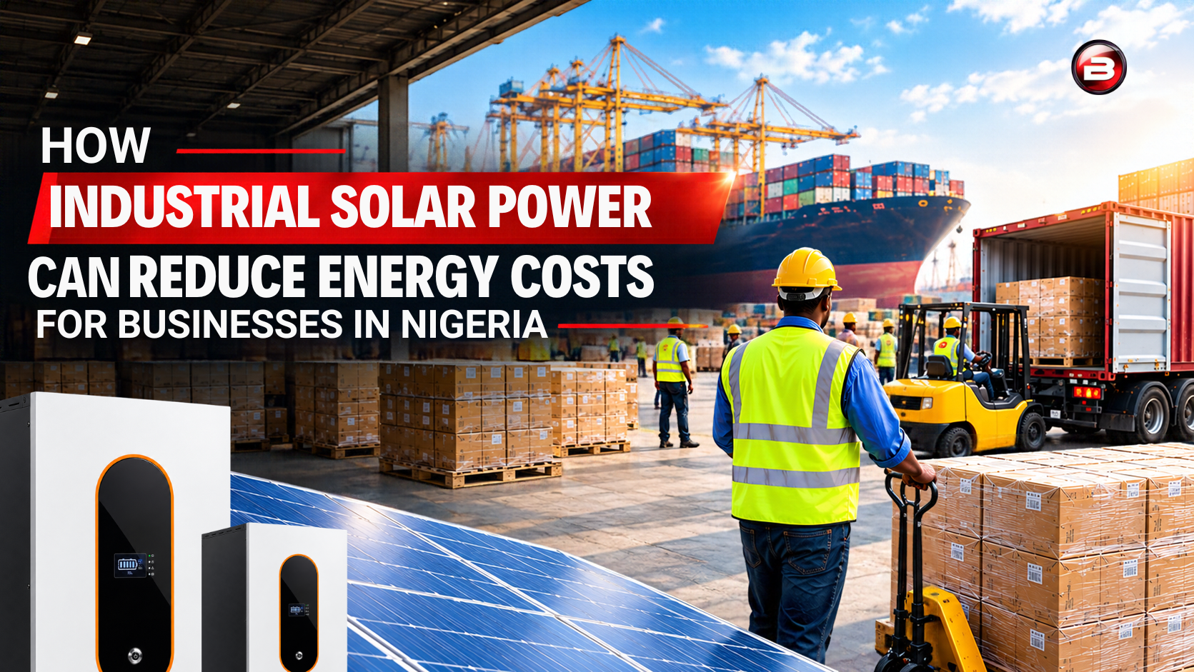 HOW INDUSTRIAL SOLAR POWER CAN REDUCE ENERGY COSTS FOR BUSINES HOW INDUSTRIAL SOLAR POWER CAN REDUCE ENERGY COSTS FOR BUSINESSES IN NIGERIA