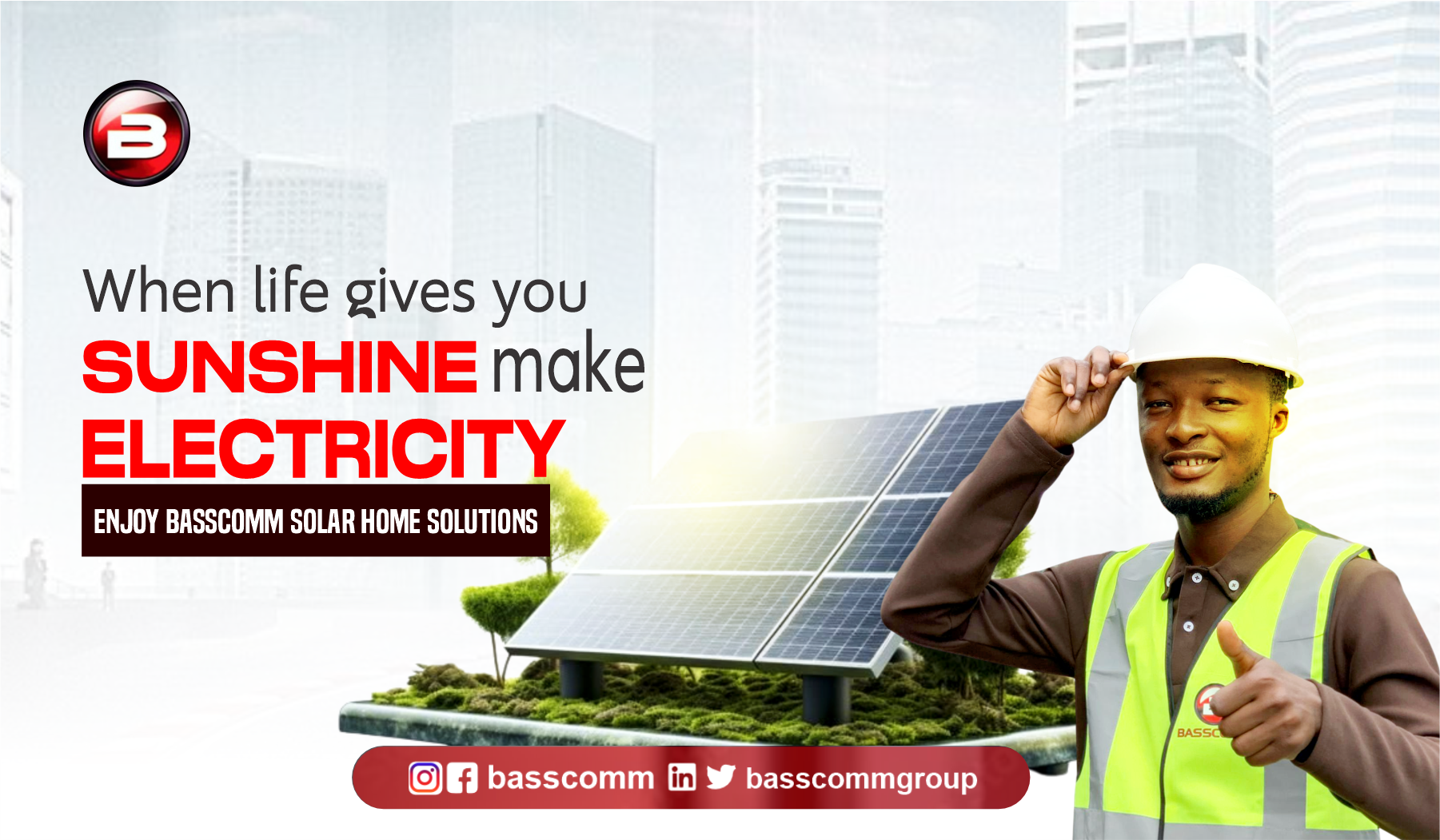 BASSCOMM SOLAR HOME SOLUTION